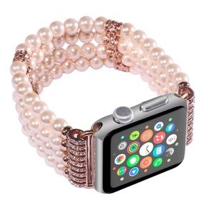 Faux Pearl Bracelet Band for Apple Watch